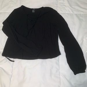 Forever 21 balloon sleeve top